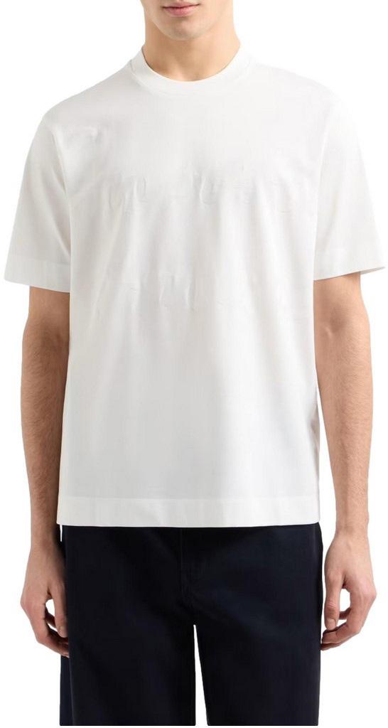 25SS 엠포리오 아르마니 탑 EM000943AF10762F0084 WHITE - EMPORIO ARMANI