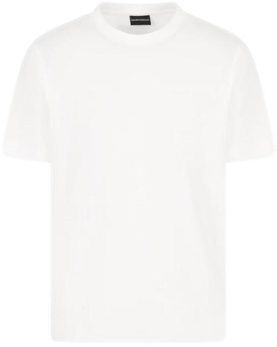 25SS 엠포리오 아르마니 탑 EM000943AF10762F0084 WHITE