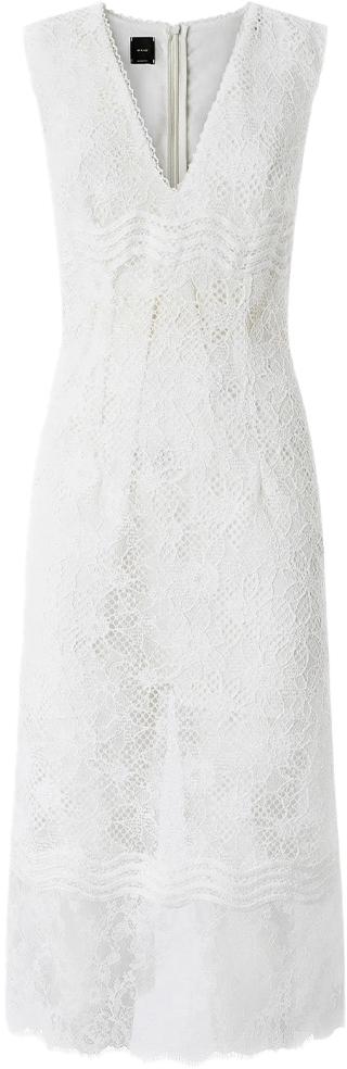 26SS 핑코 미디 스커트 106660A381Z05 WHITE