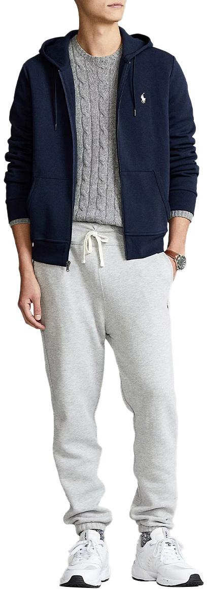 26SS 랄프 로렌 더블 니트 풀 지퍼 후디 710888282002 DIVERS - RALPH LAUREN