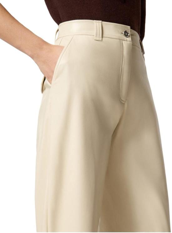 25FW 핑코 스트레이트 팬츠 105371A2P4C03 WHITE - PINKO