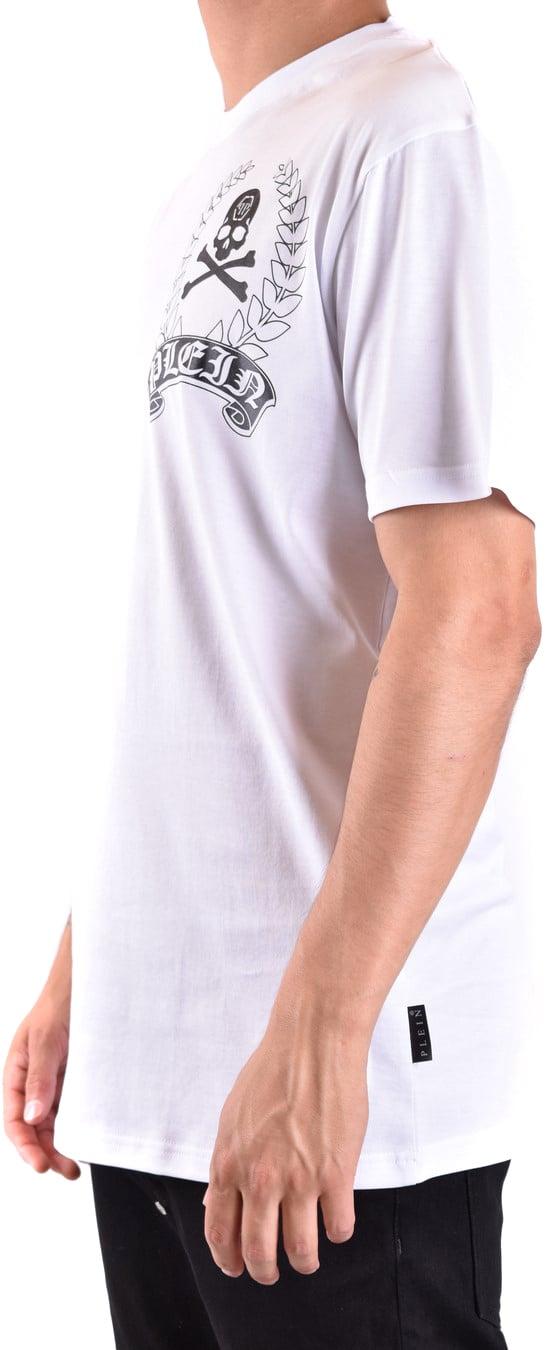  필립 플레인 반팔 티셔츠 FADCMTK7353PJY002N01 WHITE - PHILIPP PLEIN