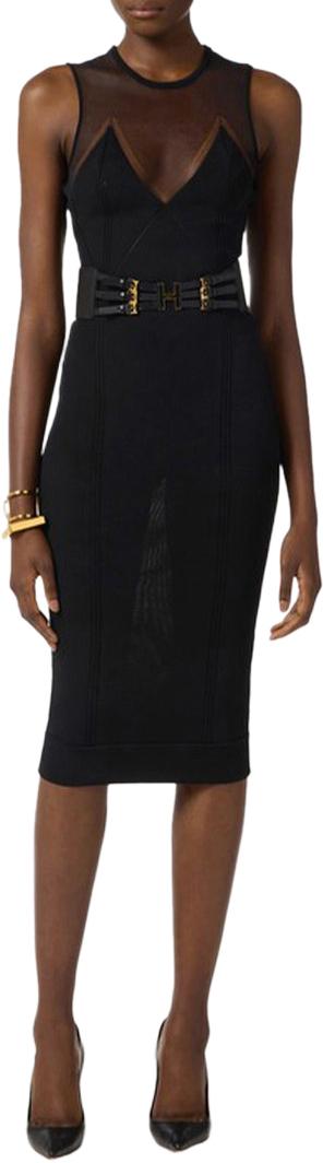 26SS 엘리자베타프랜치 미디 스커트 AM91Q61E2110 BLACK - ELISABETTA FRANCHI