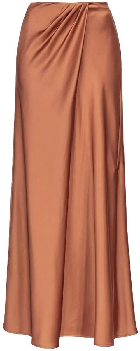  핑코 롱 스커트 102769Z345L44 BROWN