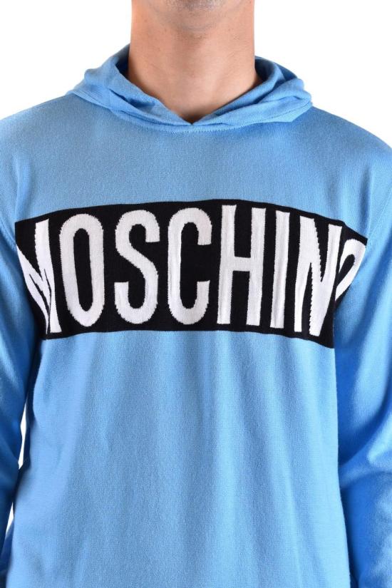  모스키노 후드 티셔츠 ZPA091020000304 CYAAN - MOSCHINO
