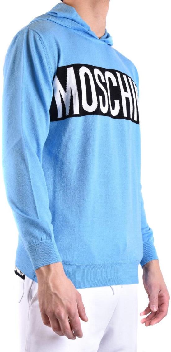  모스키노 후드 티셔츠 ZPA091020000304 CYAAN - MOSCHINO