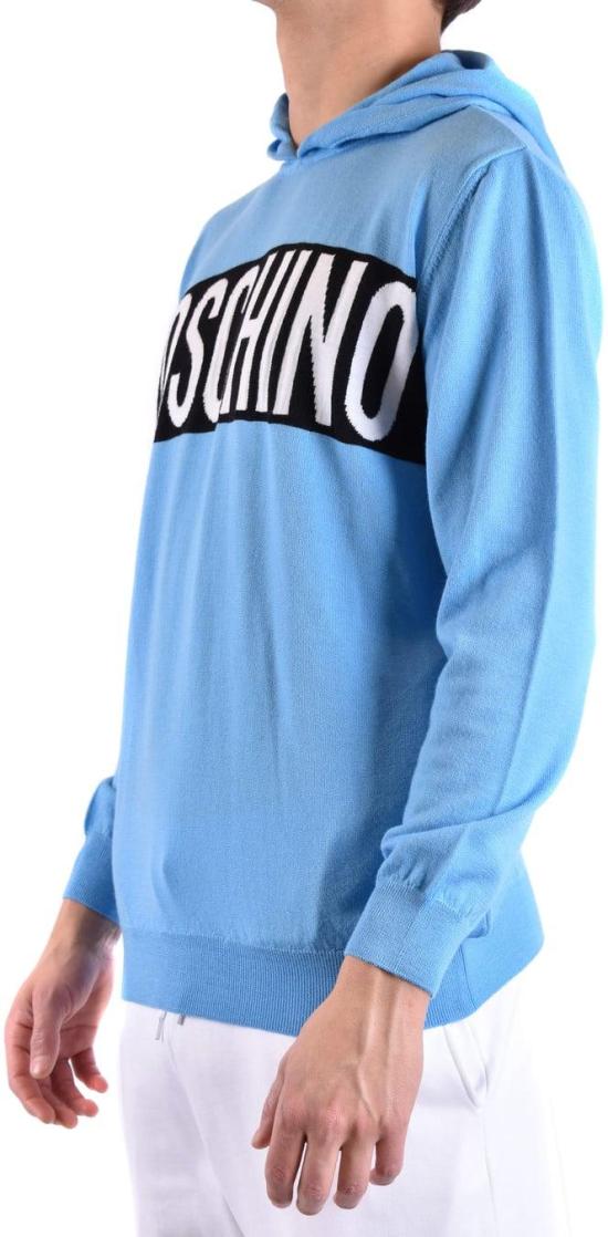  모스키노 후드 티셔츠 ZPA091020000304 CYAAN - MOSCHINO