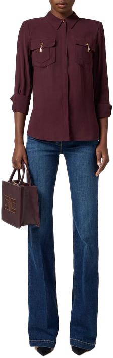 25FW 엘리자베타프랜치 탑 CA12256E2EA4 RED - ELISABETTA FRANCHI