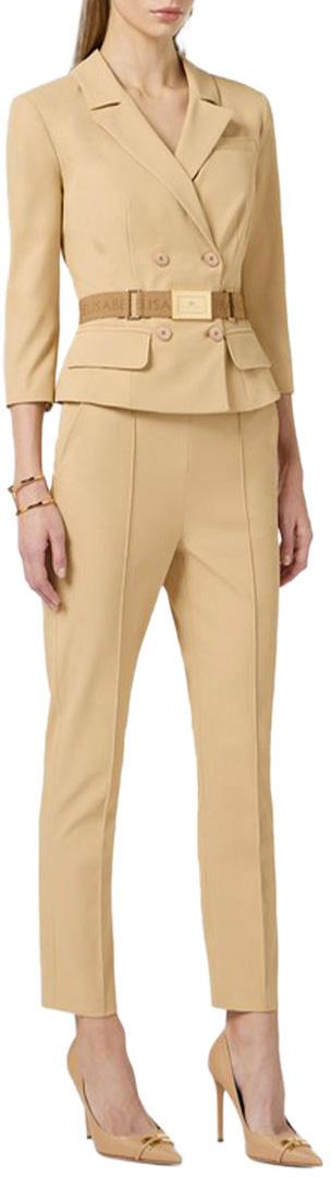 26SS 엘리자베타프랜치 팬츠 PA13261E2470 BROWN - ELISABETTA FRANCHI