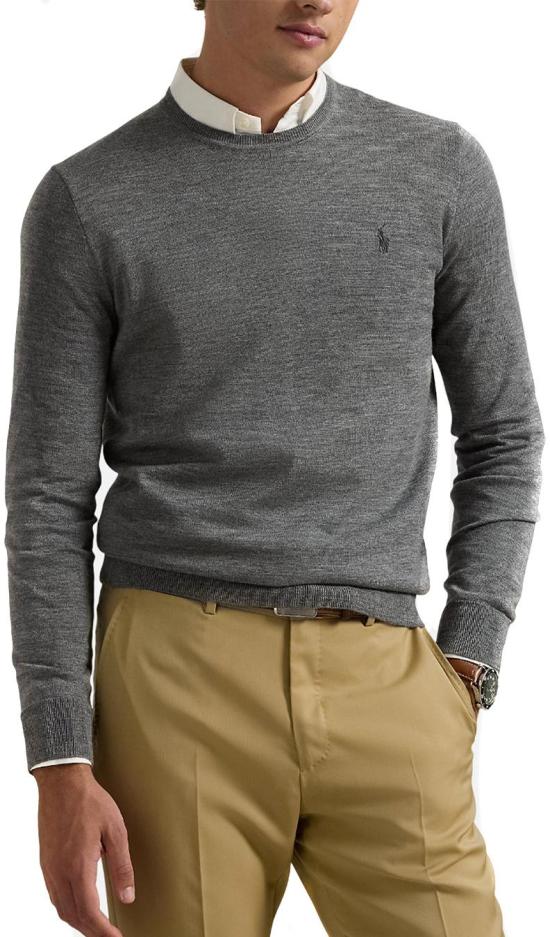  랄프 로렌 스웨터 710946143002 GREY - RALPH LAUREN
