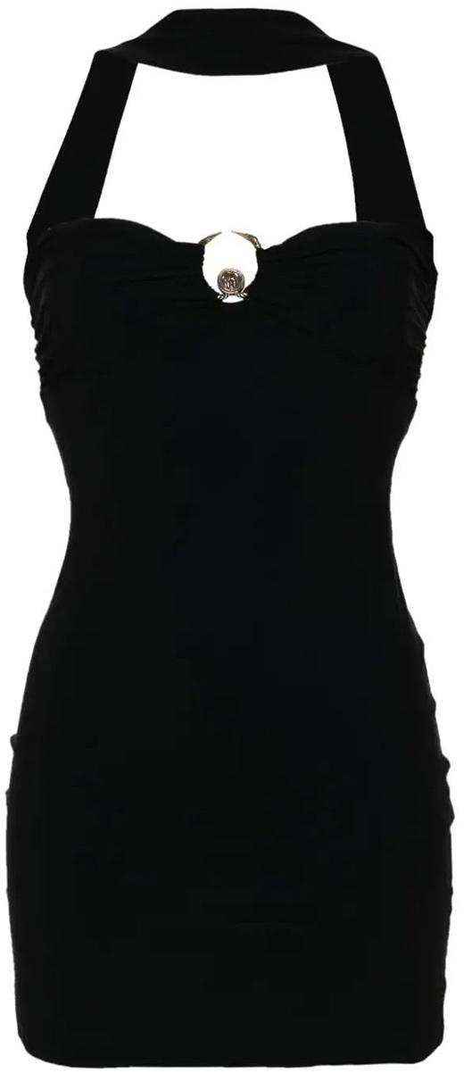  로베르토 카발리 숏 원피스 TKT10HLL00605051 BLACK
