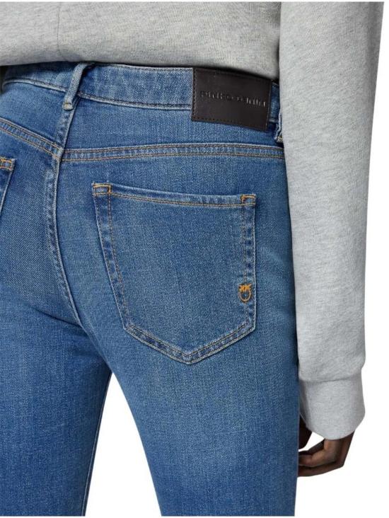 25SS 핑코 데님 팬츠 100561A2DPDENIM BLUE - PINKO