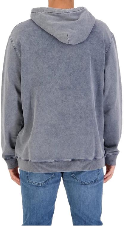  돈답 후드 티셔츠 UF649KF0196T GREY - DONDUP