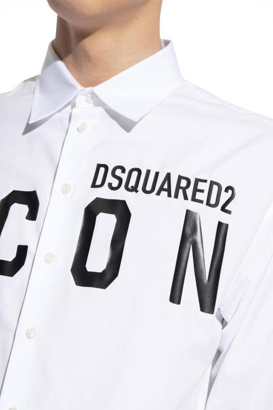  디스퀘어드2 긴팔 셔츠 S79DL0026S36275100 WHITE - DSQUARED2