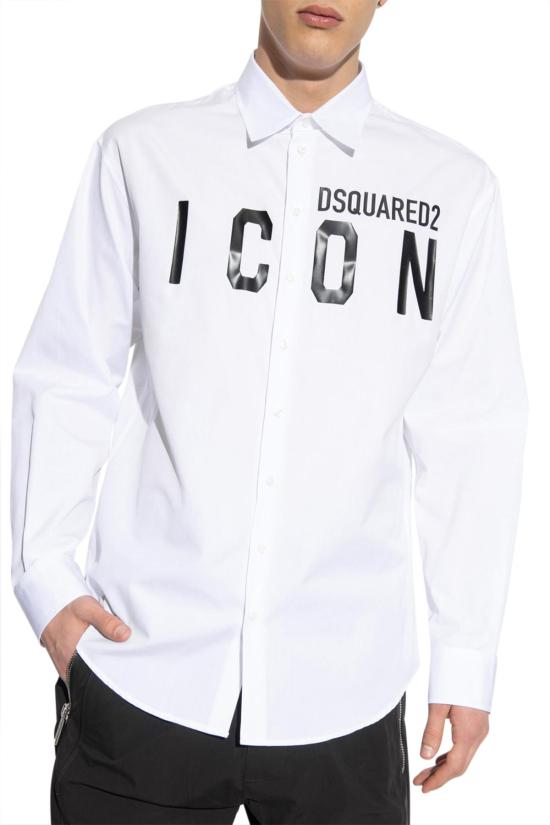  디스퀘어드2 긴팔 셔츠 S79DL0026S36275100 WHITE - DSQUARED2