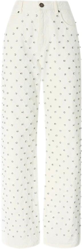26SS 핑코 데님 팬츠 101733A3D9Z05 WHITE