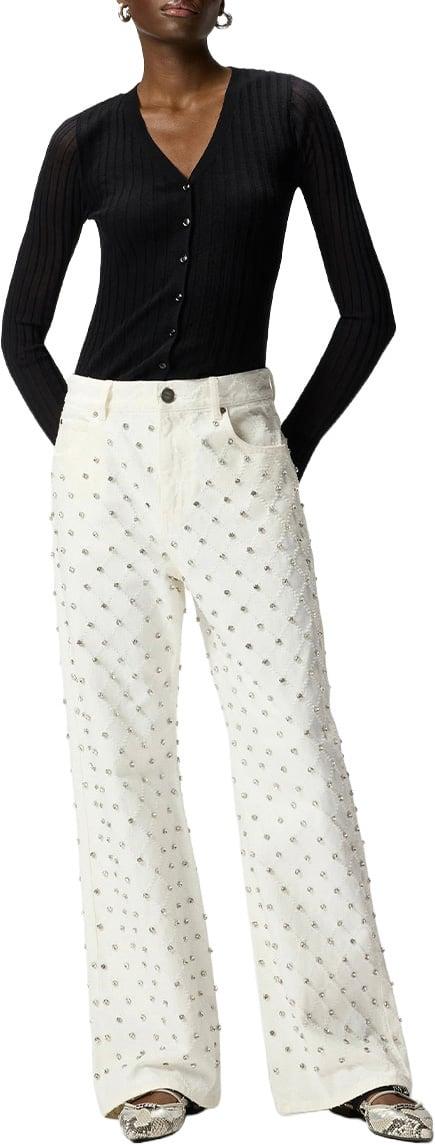 26SS 핑코 데님 팬츠 101733A3D9Z05 WHITE - PINKO
