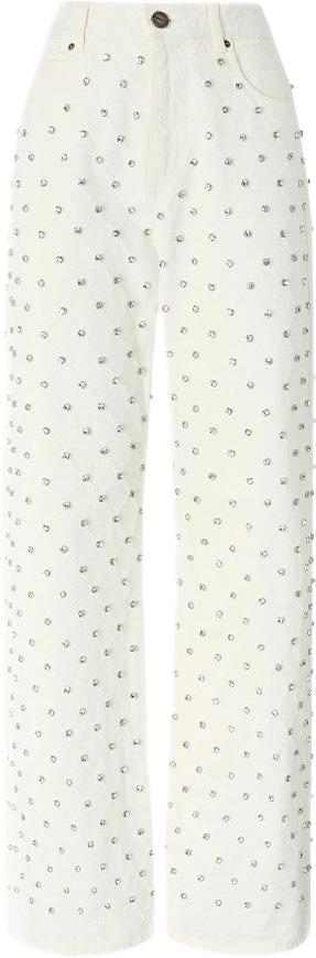 26SS 핑코 데님 팬츠 101733A3D9Z05 WHITE