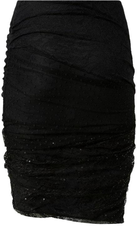 25FW 핑코 미디 스커트 105584A2T5Z99 BLACK - PINKO