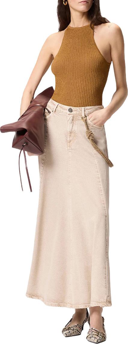 26SS 핑코 미디 스커트 104647A33RC88 BEIGE - PINKO