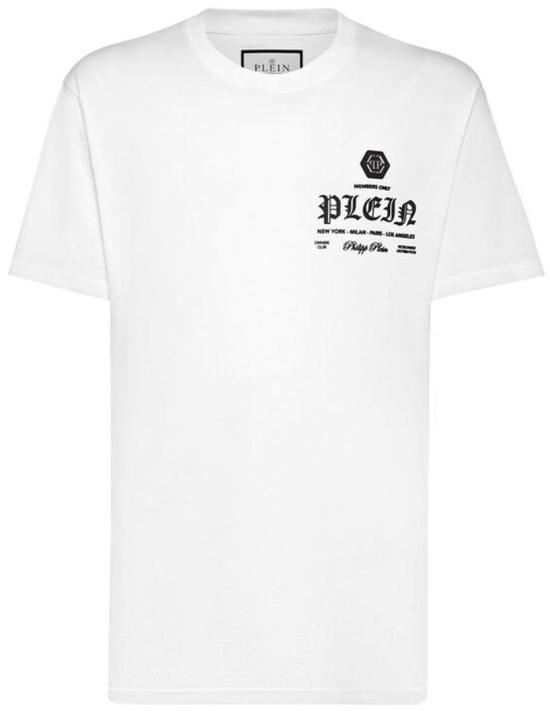  필립 플레인 반팔 티셔츠 SADCMTK6842PJY002N01 WHITE