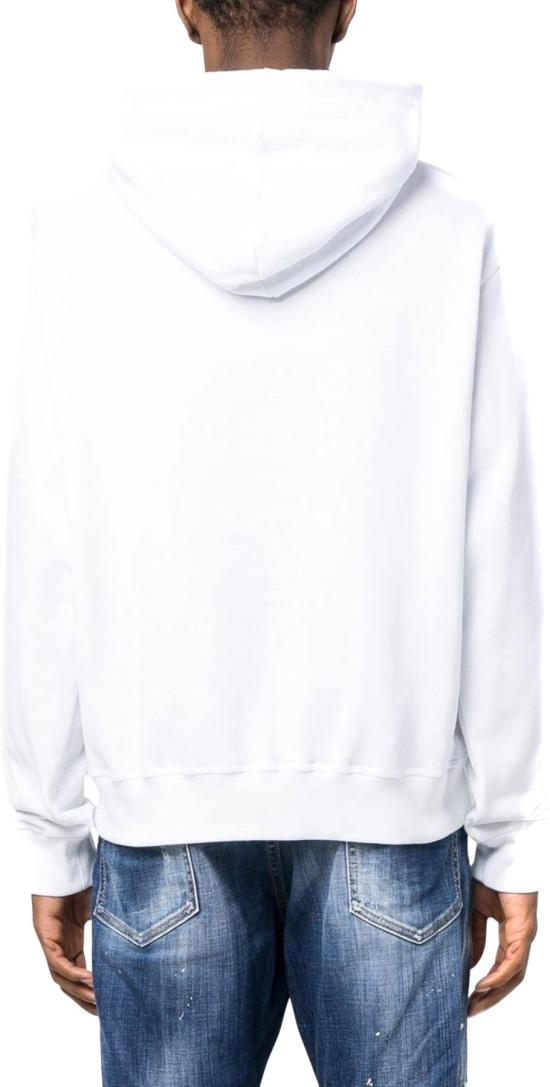  디스퀘어드2 후드 티셔츠 S74GU0744S25516100 WHITE - DSQUARED2