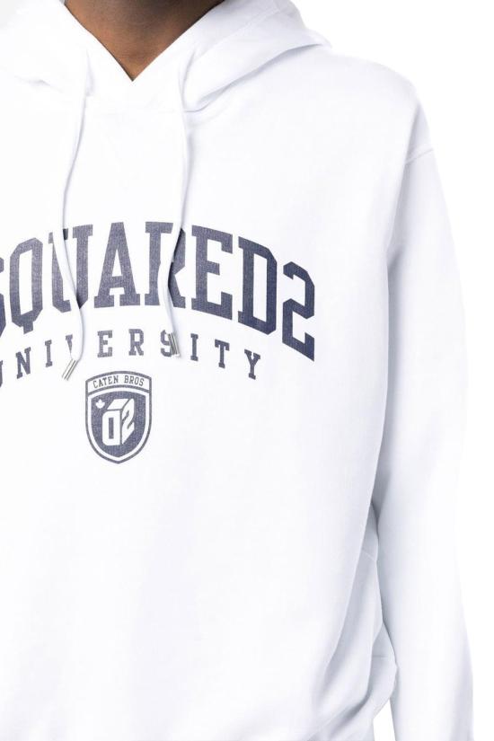  디스퀘어드2 후드 티셔츠 S74GU0744S25516100 WHITE - DSQUARED2