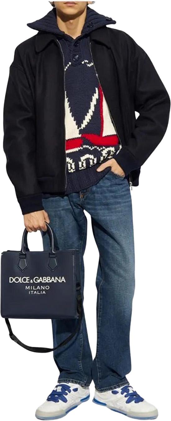 25SS 돌체앤가바나 레귤러 코튼 진 돌체앤가바나 GYJCCDG8KE5S9001 BLUE - DOLCE & GABBANA