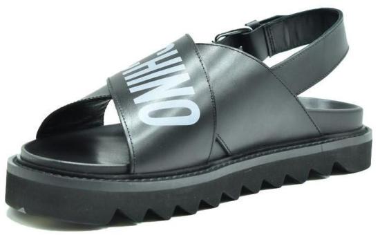  모스키노 뮬/슬리퍼 MB16055G1GGA000A BLACK - MOSCHINO