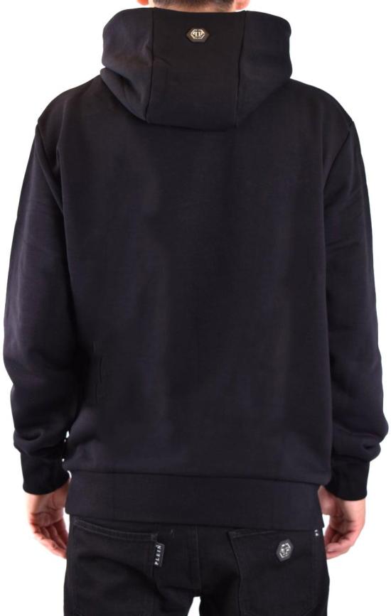  필립 플레인 후드 티셔츠 FADCMJB3356PJY002N02 BLACK - PHILIPP PLEIN