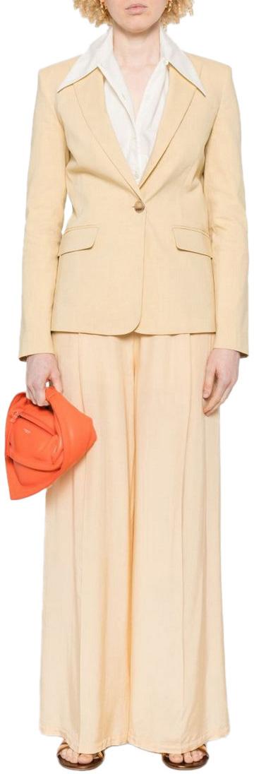 25SS 핑코 수트 자켓 105057A0IMC23 YELLOW - PINKO