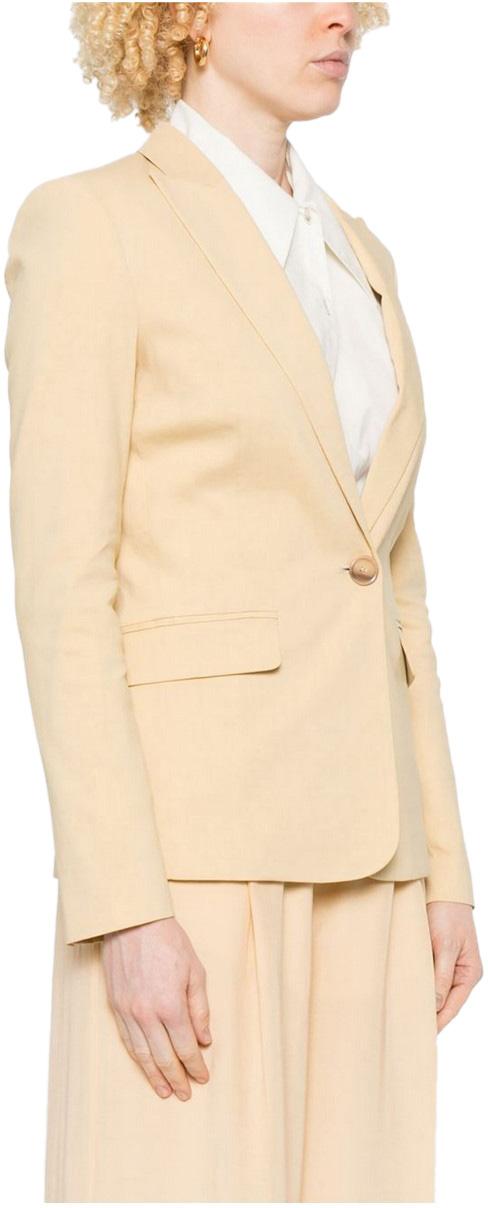 25SS 핑코 수트 자켓 105057A0IMC23 YELLOW - PINKO