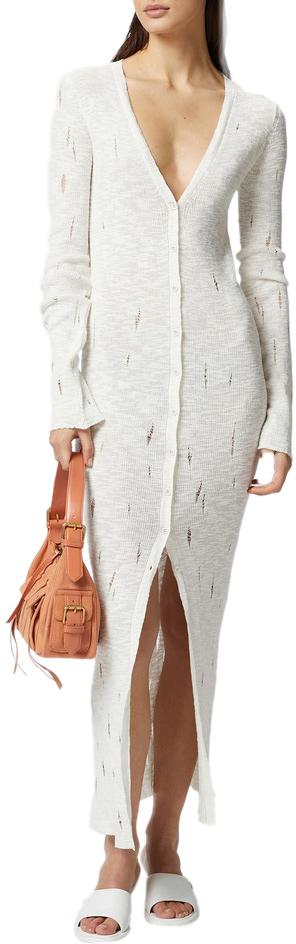 25SS 핑코 롱 원피스 105140A2LPZ05 WHITE - PINKO