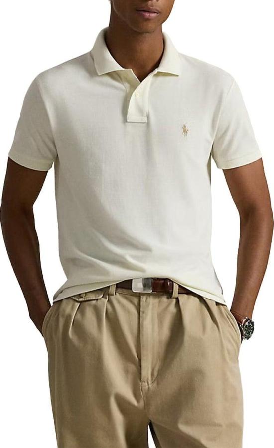 26SS 랄프 로렌 폴로 티셔츠 710536856417 BEIGE - RALPH LAUREN