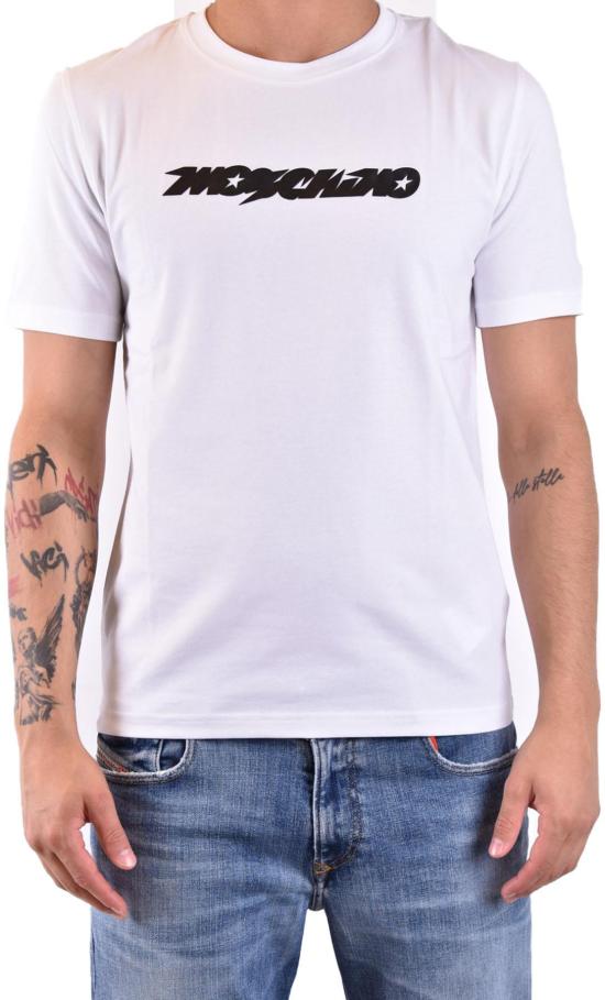  모스키노 탑 A071820391001 WHITE - MOSCHINO