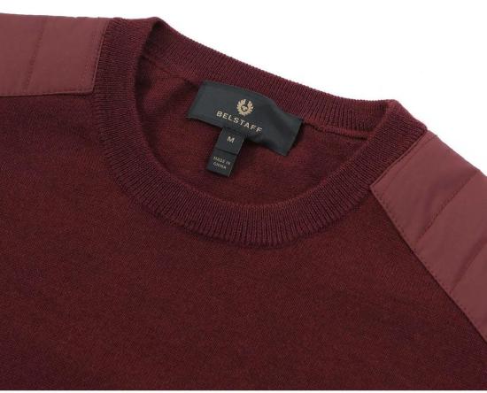  벨스타프 스웨터 104409REDWDS MAROON - BELSTAFF