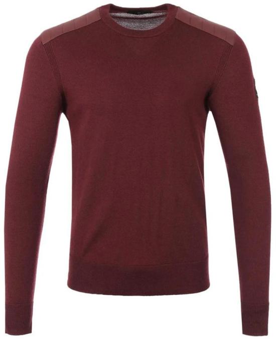  벨스타프 스웨터 104409REDWDS MAROON