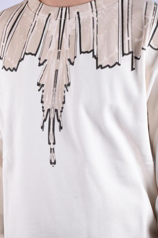 26SS 마르셀로 불론 스웨터 S6CMMASW019 WHITE - MARCELO BURLON