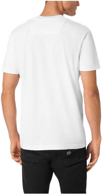  필립 플레인 반팔 티셔츠 SAECMTK8165PJY002N01 WHITE - PHILIPP PLEIN