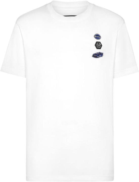  필립 플레인 반팔 티셔츠 SAECMTK8165PJY002N01 WHITE