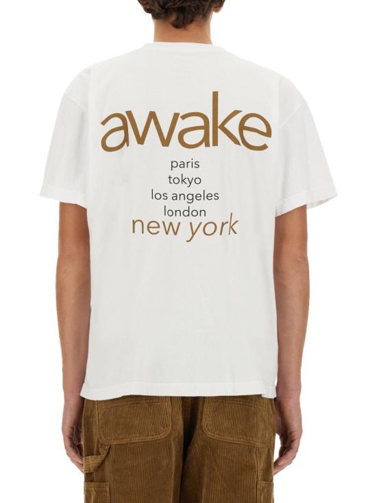  어웨이크 NY 반팔 티셔츠 TS002 WHITE - AWAKE NY
