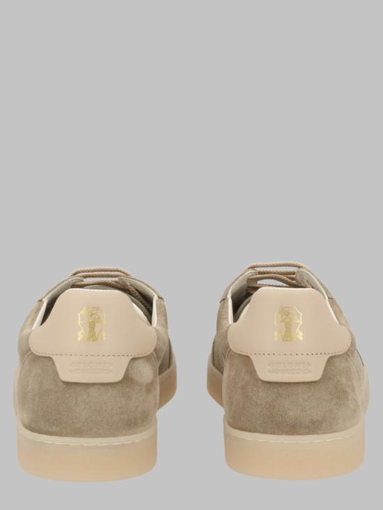 26FW 브루넬로 쿠치넬리 스웨이드 스니커즈 MZUMGLJ336 CDG36 BEIGE - BRUNELLO CUCINELLI
