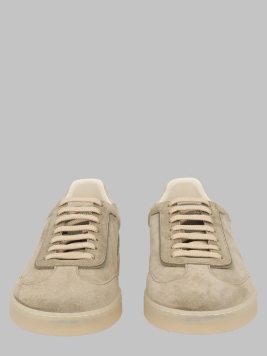 26FW 브루넬로 쿠치넬리 스웨이드 스니커즈 MZUMGLJ336 CDG36 BEIGE