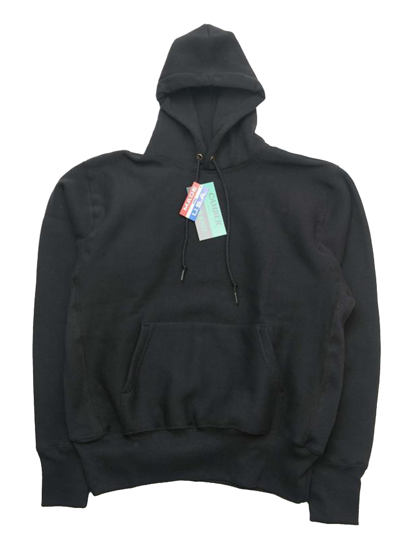 26SS 캠버 / 여 크로스 니트 헤비웨이트 풀오버 후드 스웨트셔츠 232-BLK Black BPG