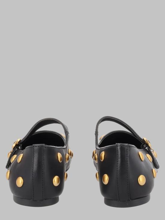 26FW 마이클 코어스 플랫 슈즈 40T6NLFP2L 001BLACK - MICHAEL KORS