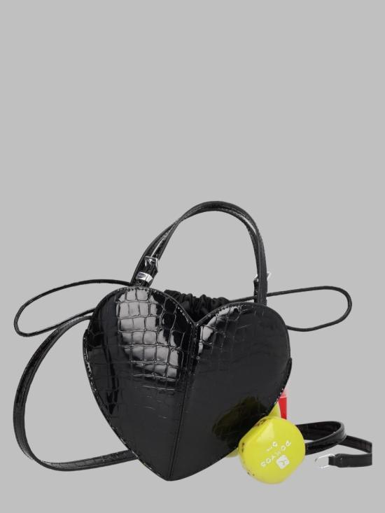 26FW 로테이트 숄더백 116427100 BCR2276100 BLACK