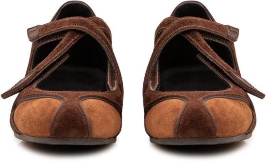 26FW 디 아티코 플랫 슈즈 261WSH00871LBT070AA773 BROWN - THE ATTICO