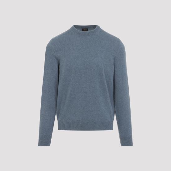 26FW 브리오니 스웨터 UMQ90L ODK08 4400 PETROLEUM BLUE - BRIONI