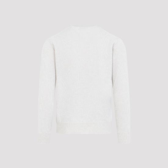 26FW 브리오니 스웨터 UMQ90L OCK12 9790 BEIGE WHITE - BRIONI