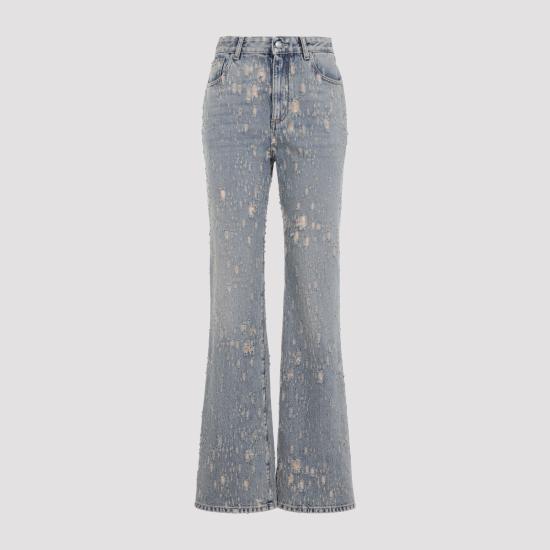 26FW 알렉산더 맥퀸 데님 팬츠 A0002R QZAR2 4403 BLUE MIDWASH - ALEXANDER MCQUEEN